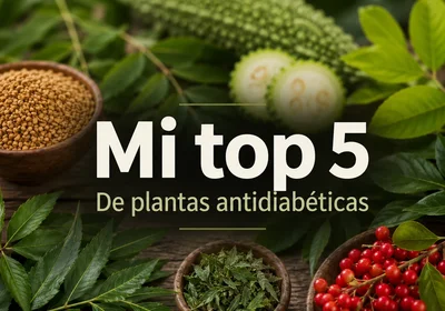 Mi top 5 de plantas antidiabéticas