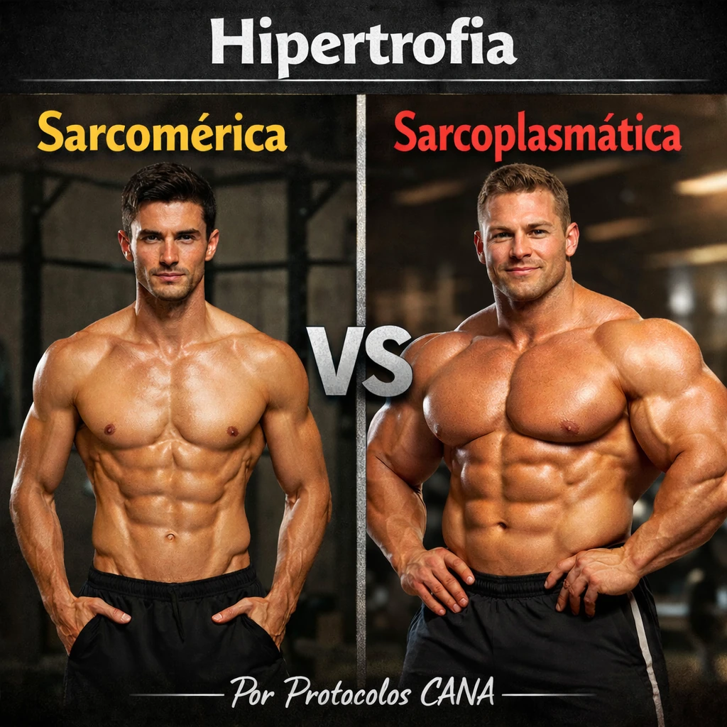 Hipertrofia sarcomérica vs Hipertrofia sarcoplasmática