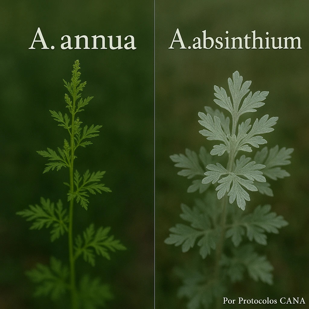 Artemisia annua y Artemisia absinthium: usos y efectos sobre la salud humana