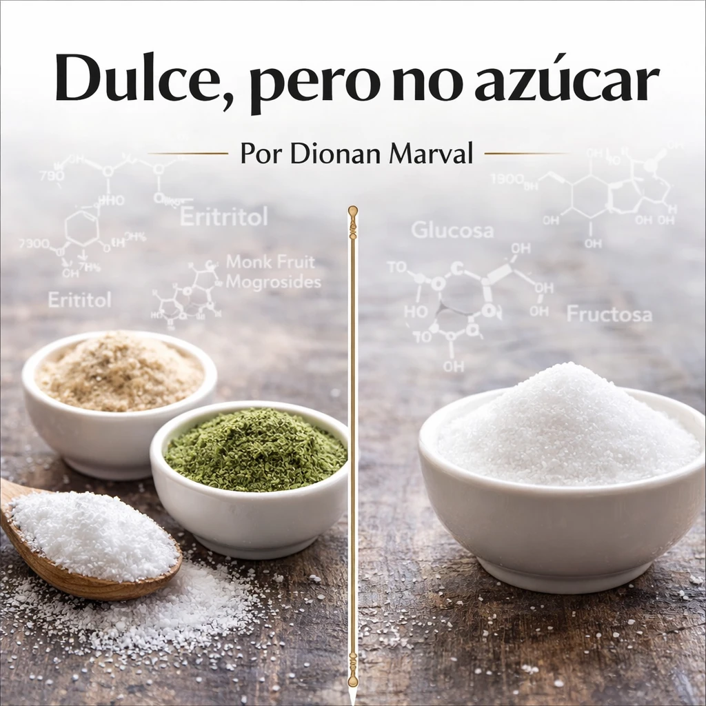 Dulce, pero no azúcar