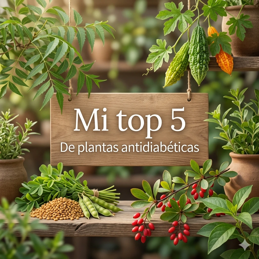Mi top 5 de plantas antidiabéticas