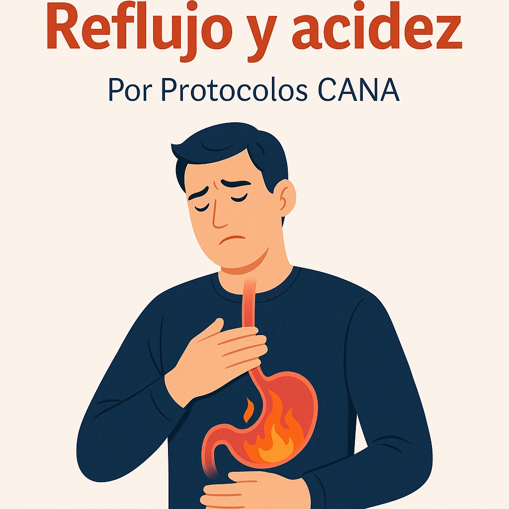Protocolo para reflujo gastroesofágico e hiperacidez estomacal