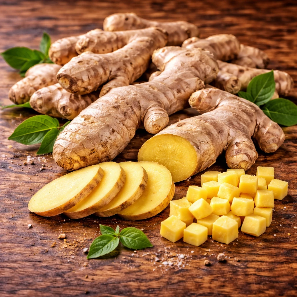 Jengibre (crudo)