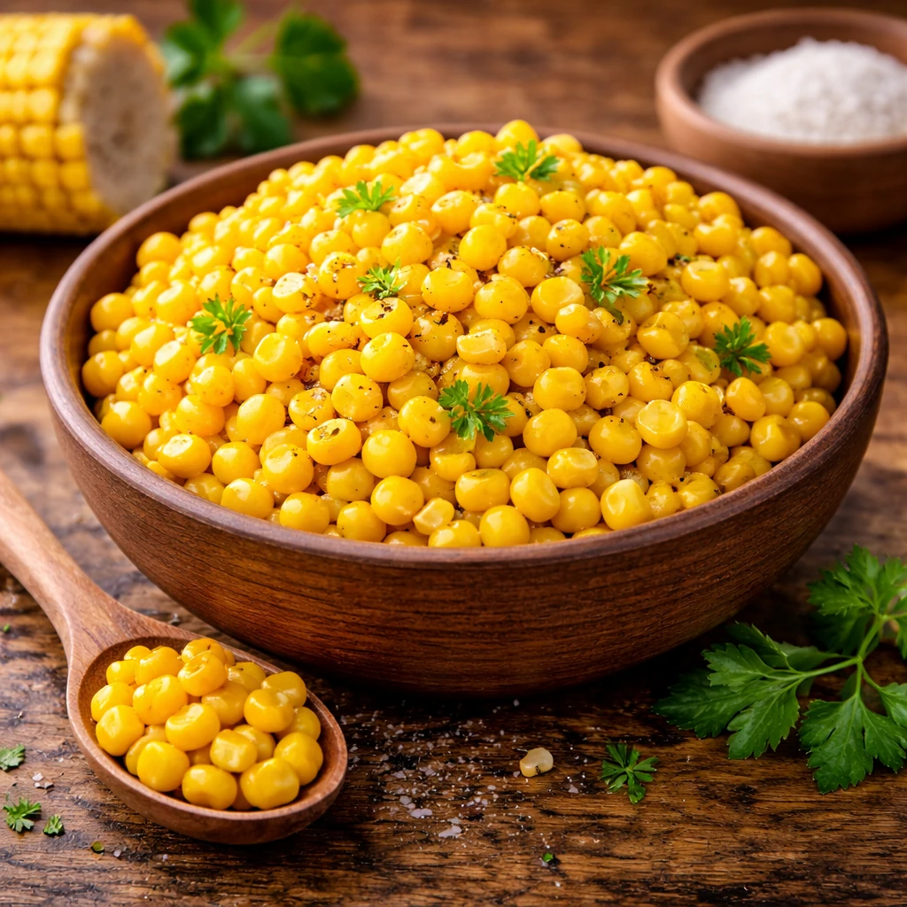 Maíz en grano (cocido)