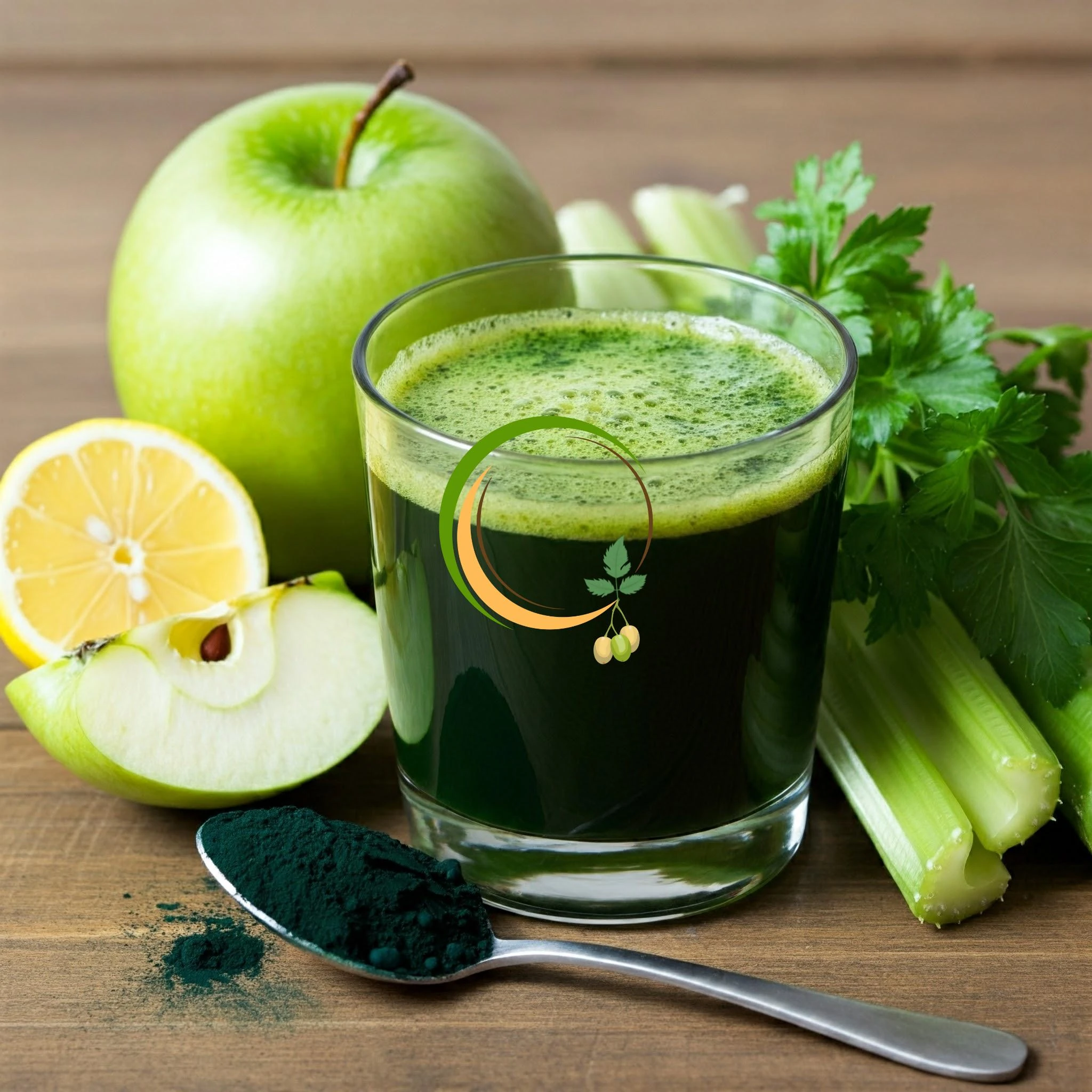 Jugo verde quelante